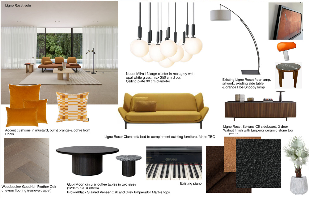 Concept designs and spatial planning