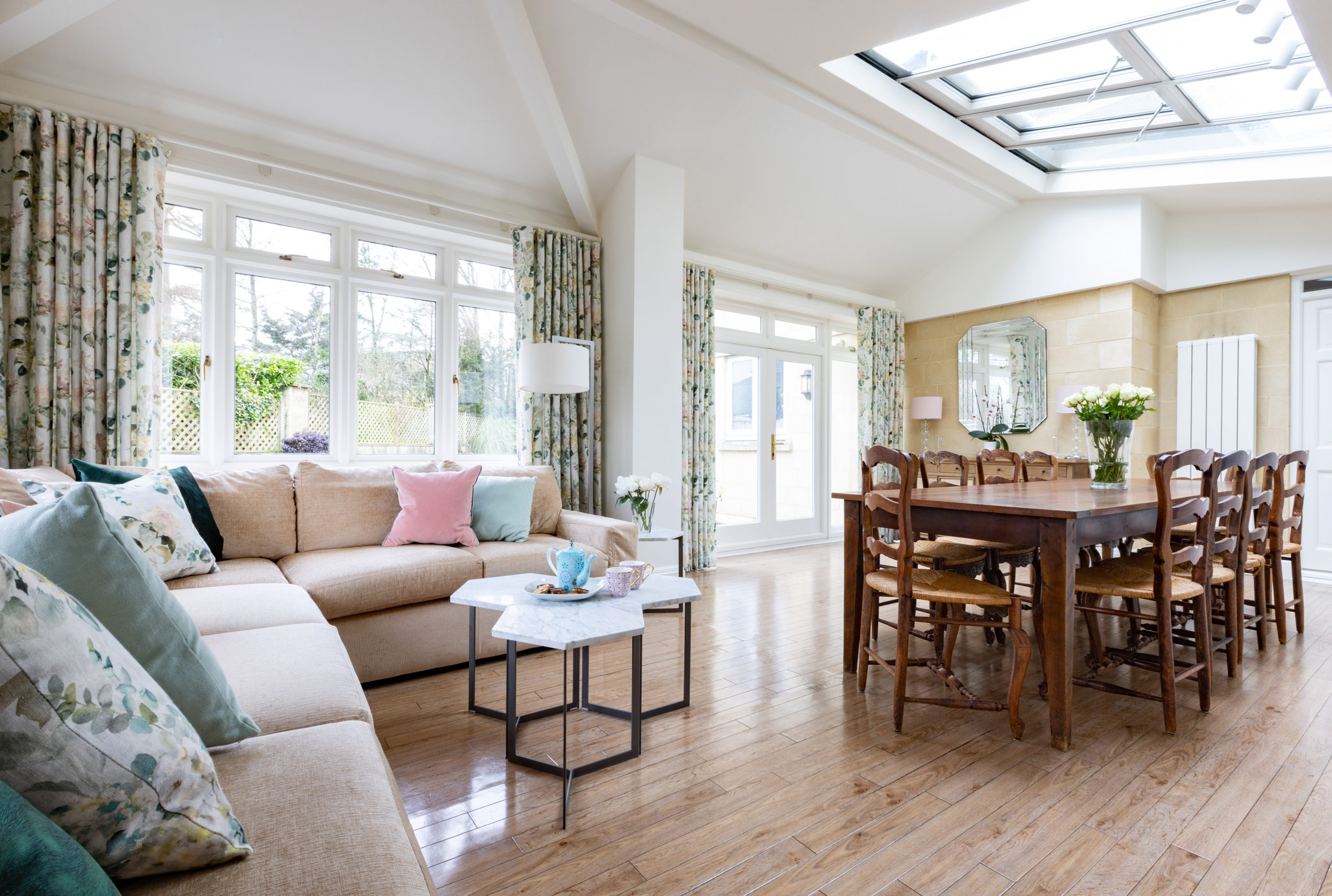 Open plan